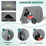 golf cart cover with doors